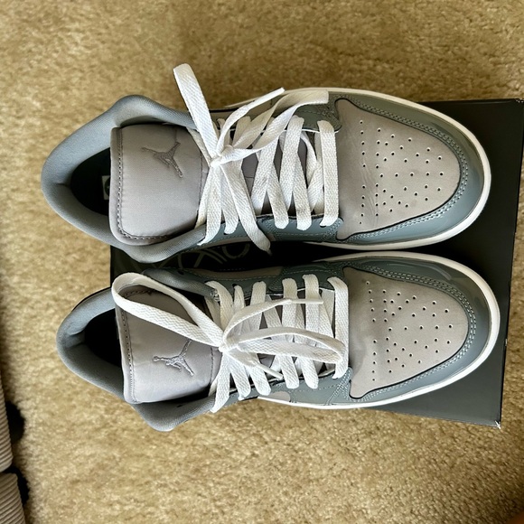 Jordan Gray and Silver Sneakers Premium Comfort main image 1